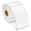 Dymo DYMO 038587 400 Turbo Paper Rectangle Permanent Self-Adhesive Address Label For Dymo Label Writer 1.13 x 3.5 In. - White; Pack 130 38587